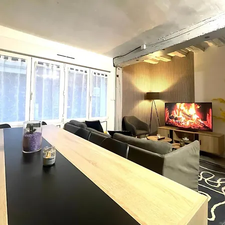 公寓 Maison Hyper Centre - Patio - Tv 4k - Wifi-fibre - 4 - Machine A Laver - Seche Linge - Lave Vaisselle - Confort - Spacieux *